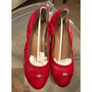 Cole Haan "Elsie" Red Flats